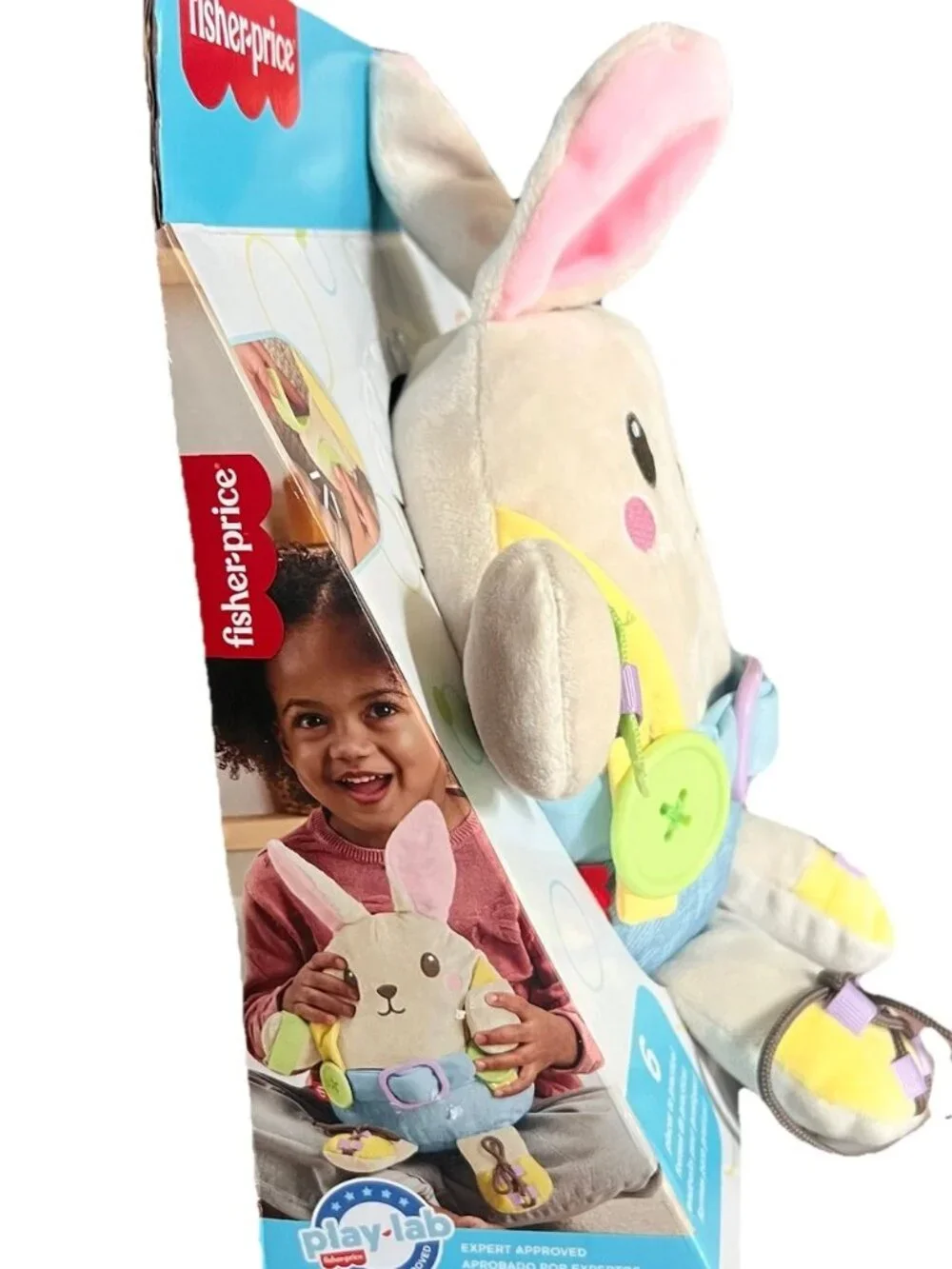 NEW Fisher Price Learn to Dress Bunny - Toddler Educational Toy